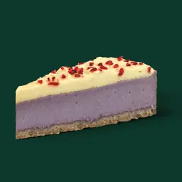 Blueberry-Lemon Curd Cheesecake