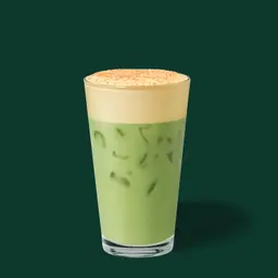 Iced Pumpkin Spice Matcha Latte