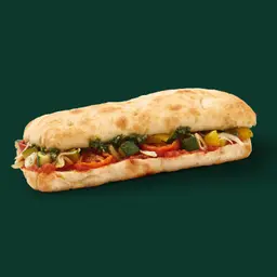 Veganes Italian Antipasti Sandwich