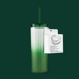 Cold Cup Dual Lid Green