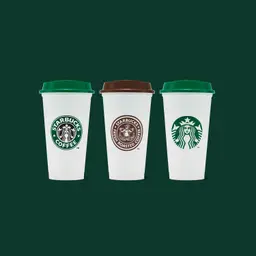 Reusable Asst. Heritage Logo Hot Cups
