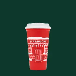 Reusable Hot Cup Red
