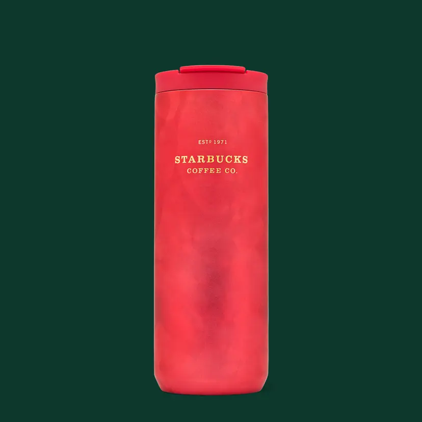 Tumbler Red Brushed